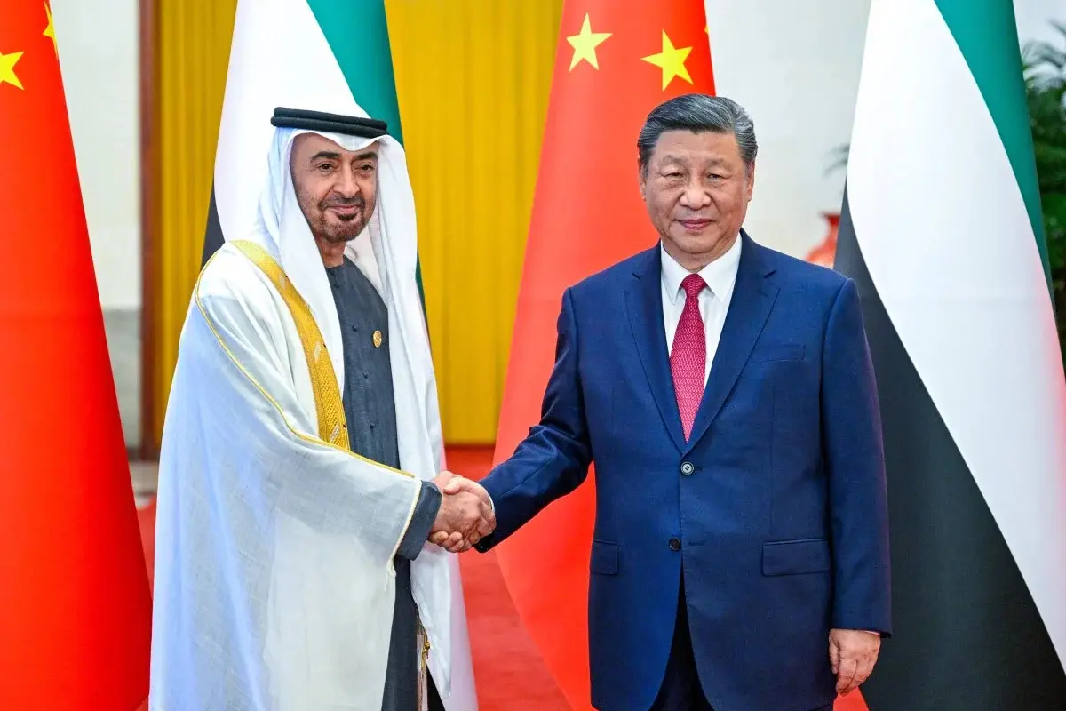UAE President Sheikh Mohammed bin Zayed Al Nahyan Visits Beijing